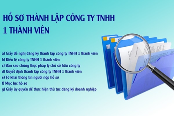 ho so dang ky cong ty tnhh 1 thanh vien
