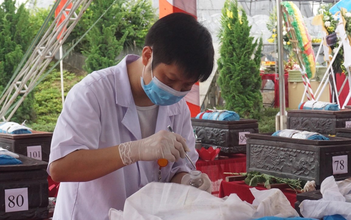 Xét nghiệm ADN liệt sỹ
