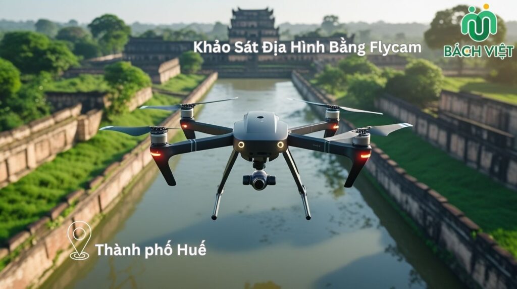 Khảo Sát Địa Hình Bằng UAV - Trắc Địa Hiện Đại Tại Bách Việt United