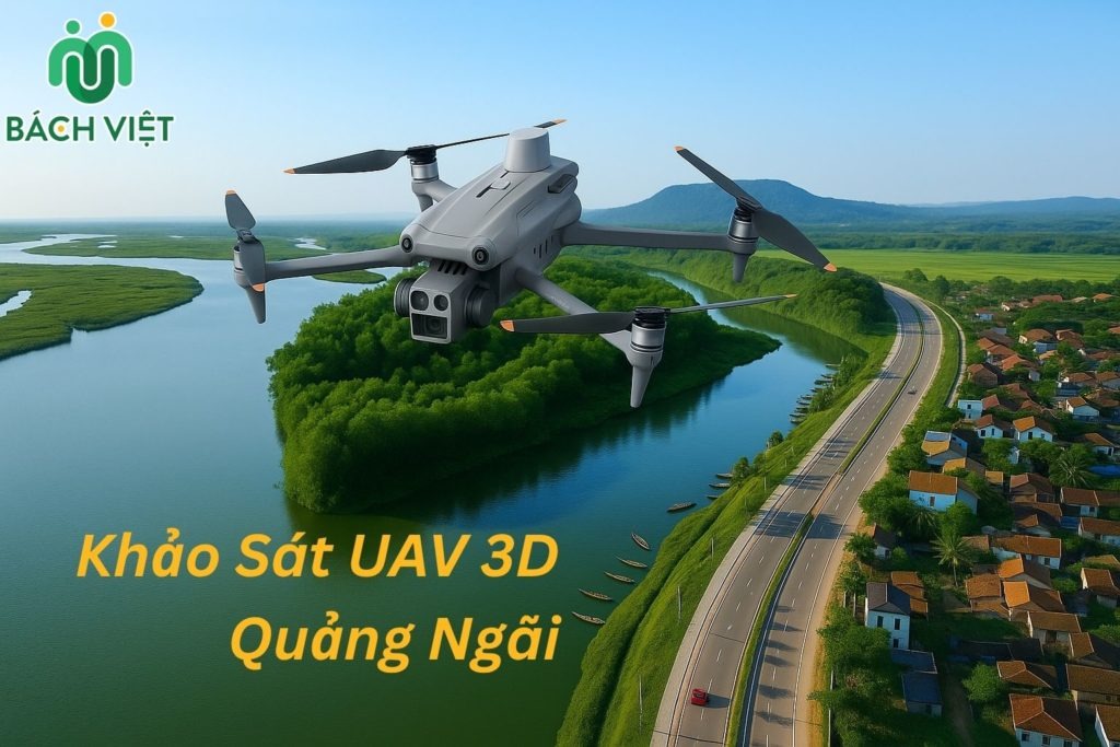 Khảo Sát Địa Hình Bằng UAV - Trắc Địa Hiện Đại Tại Bách Việt United